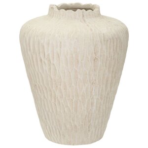 Mauro Ferretti Vase Schatten Ø 32x40 cm creme