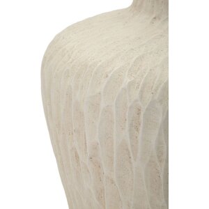 Mauro Ferretti Vase Schatten Ø 32x40 cm creme