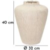 Mauro Ferretti Vase Schatten Ø 32x40 cm creme