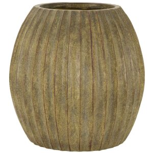 Mauro Ferretti Vase Brise Ø 32x32,5 cm schilfgrün