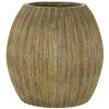 Mauro Ferretti Vase Brise Ø 32x32,5 cm schilfgrün