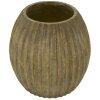Mauro Ferretti Vase Brise Ø 32x32,5 cm schilfgrün