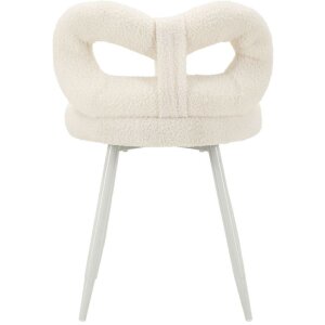 Mauro Ferretti Stuhl Mini Ilary 40x67 cm weiß