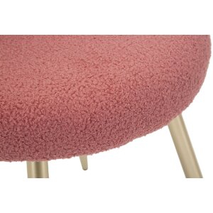Mauro Ferretti Stuhl Mini Ilary 40x67 cm rosa