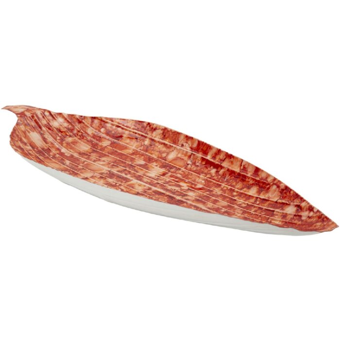 Mauro Ferretti Dekoschale Tropfen Rot 50x18x4 cm