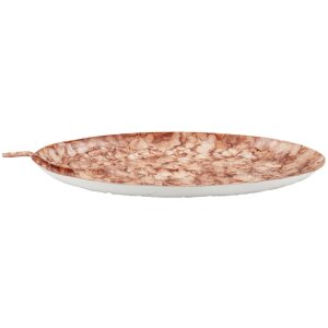 Mauro Ferretti Dekoschale Tropfen Browy 35x22x2,5 cm braun