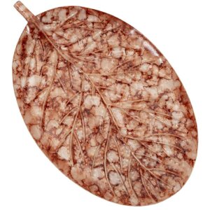 Mauro Ferretti Dekoschale Tropfen Browy 35x22x2,5 cm braun