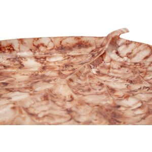 Mauro Ferretti Dekoschale Tropfen Browy 35x22x2,5 cm braun