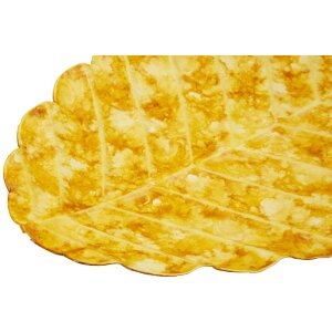 Mauro Ferretti Dekoschale Tropfen 57x27x5 cm gelb