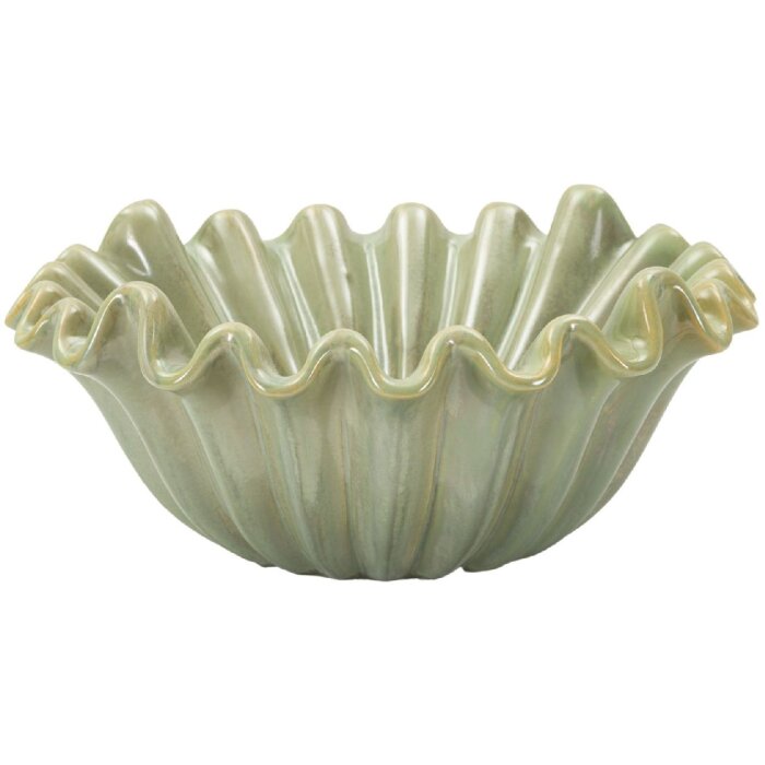 Bol Decorativ Venedig Ø 33x14,5 cm Verde Mauro Ferretti