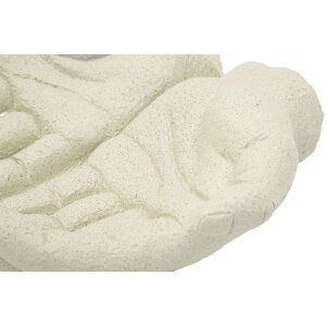 Mauro Ferretti Dekoschale Hands Stons 22,7x20x7,3 cm creme