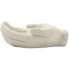 Mauro Ferretti Dekoschale Hands Stons 22,7x20x7,3 cm creme