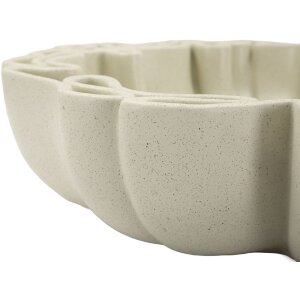 Mauro Ferretti Bol Decorativ Stons 40,5x38,5x9,5 cm Crem