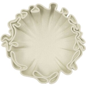 Mauro Ferretti Dekoschale Stons 30,5x29x7,5 cm creme