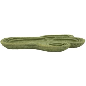 Mauro Ferretti Dekoschale Kaktus 34x20x3 cm grün