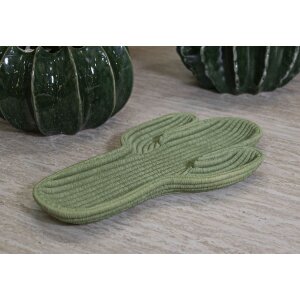 Mauro Ferretti Bol Decorativ Cactus 34x20x3 cm Verde