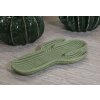Mauro Ferretti Bol Decorativ Cactus 34x20x3 cm Verde