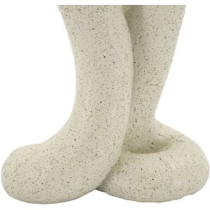 Mauro Ferretti Suport Lumânări Stons 10x6,5x17,5 cm Crem