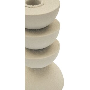 Mauro Ferretti Suport Lumânări Dune Pix 9x15 cm Crem