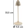 Mauro Ferretti Kerzenhalter Pigna Düne 11,5x33,5 cm creme