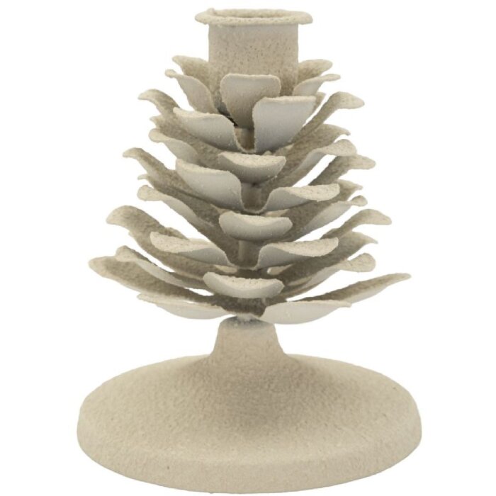 Mauro Ferretti Suport Lumânări Pigna Düne 9,5x11,5 cm Crem