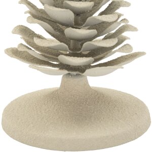 Mauro Ferretti Suport Lumânări Pigna Düne 9,5x11,5 cm Crem
