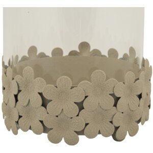 Mauro Ferretti Kerzenhalter Düne mit Glas 14x21 cm...