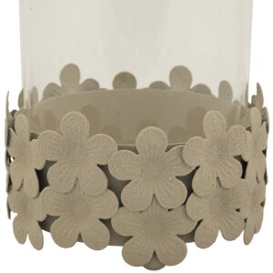 Mauro Ferretti Kerzenhalter Düne mit Glas 12x16 cm...