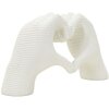 Mauro Ferretti Skulptur Hände Lover White 25x7.5x13.5cm Polyresin Weiß