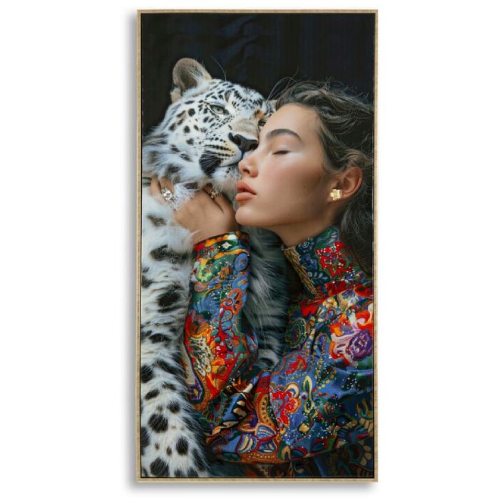 Mauro Ferretti Tablou de perete Moira cu ramă 52x4x102 cm