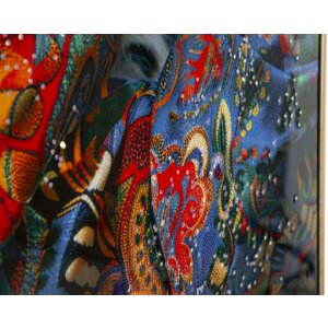 Mauro Ferretti Tablou de perete Moira cu ramă 52x4x102 cm