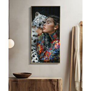 Mauro Ferretti Tablou de perete Moira cu ramă 52x4x102 cm