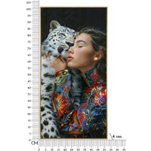 Mauro Ferretti Tablou de perete Moira cu ramă 52x4x102 cm