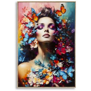 Mauro Ferretti Tablou decorativ Marty cu ramă 62x4x92 cm