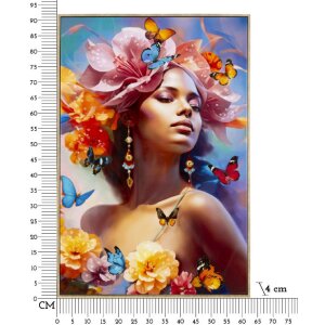 Mauro Ferretti Tablou Marty cu ramă 62x4x92 cm