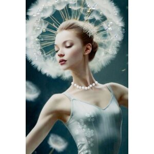 Mauro Ferretti Wandbild Tanzen mit Rahmen 72x4x102 cm