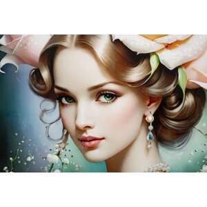 Mauro Ferretti Tablou decorativ Fantasie cu ramă 72x4x102 cm