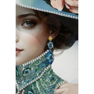 Mauro Ferretti Tablou decorativ Pam cu ramă 62x4x92 cm