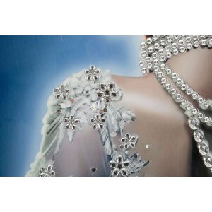 Mauro Ferretti Tablou de perete Isabel cu ramă 72x4x102 cm