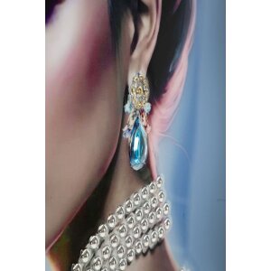 Mauro Ferretti Tablou de perete Isabel cu ramă 72x4x102 cm