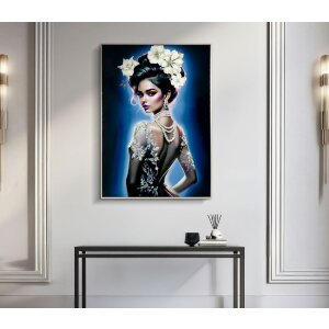 Mauro Ferretti Tablou de perete Isabel cu ramă 72x4x102 cm