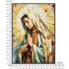 Mauro Ferretti Wandbild Madonna mit Rahmen 72x4x102 cm