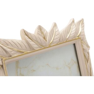 Mauro Ferretti Fotorahmen Leaffy 15x20 cm creme