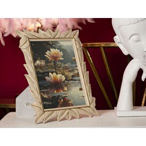 Mauro Ferretti Fotorahmen Leaffy 15x20 cm creme