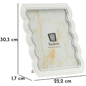Mauro Ferretti Ramă foto Curty 15x20 cm alb