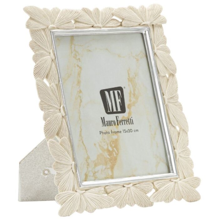 Mauro Ferretti Fotorahmen Schmetterling15x20 cm creme
