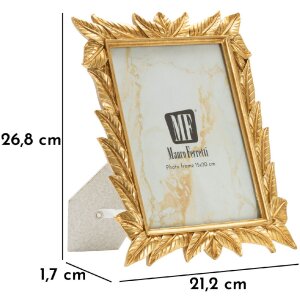 Mauro Ferretti Fotorahmen Laurel 15x20 cm gold