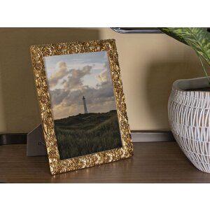 Mauro Ferretti Fotorahmen Mohnblume 20x25 cm gold