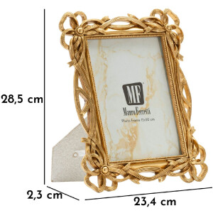 Mauro Ferretti Ramă foto Nod 15x20 cm auriu