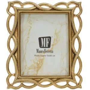 Mauro Ferretti Fotorahmen Welle 15x20 cm gold